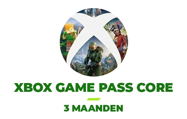 Xbox Game Pass Core 3 maanden