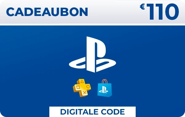Sony PlayStation Cadeaubon 110 euro