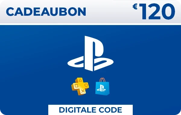 Sony PlayStation Cadeaubon 120 euro