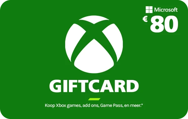 Xbox Gift Card 80 euro