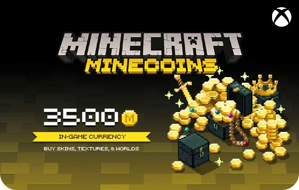 Xbox Minecraft 3500 Coins