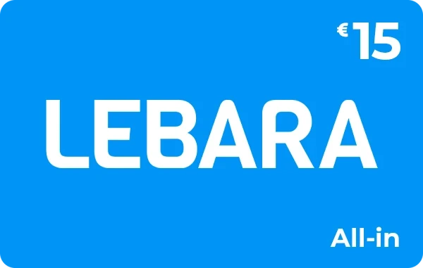 Lebara All-in beltegoed 15 euro