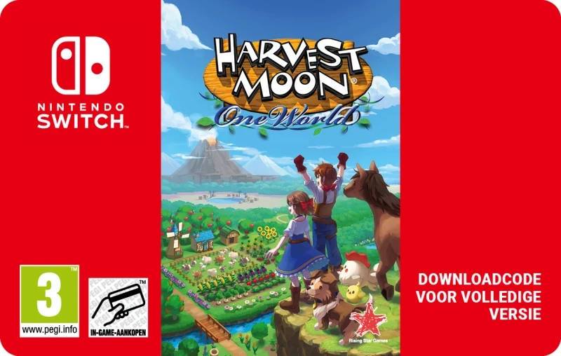 Harvest Moon: One World Switch