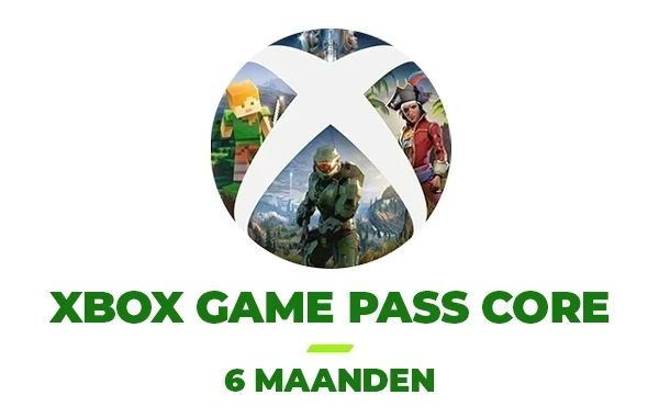 Xbox Game Pass Core 6 maanden