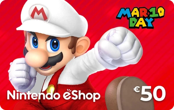 Nintendo eShop card 50 euro