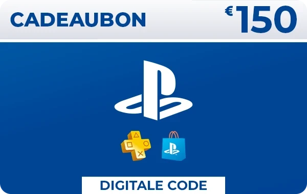 Sony PlayStation Cadeaubon 150 euro