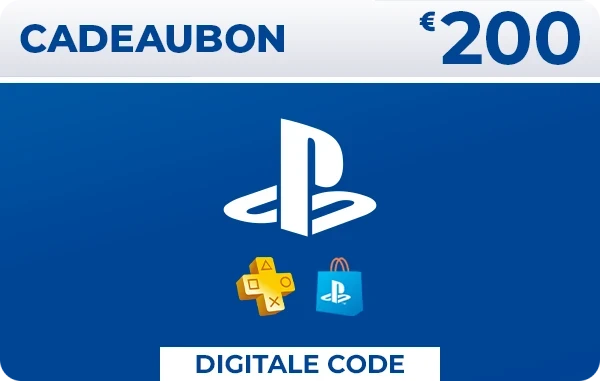 Sony PlayStation Cadeaubon 200 euro