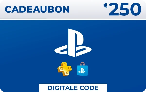 Sony PlayStation Cadeaubon 250 euro