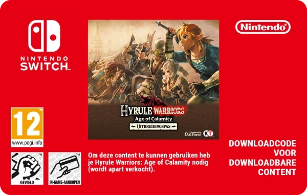 Uitbreidingspas voor Hyrule Warriors: Age of Calamity