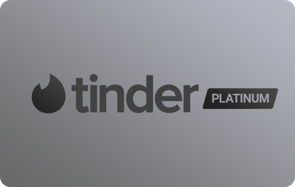 Tinder Platinum 1 maand