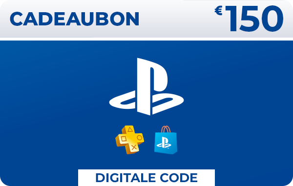 PlayStation kaart 150 euro