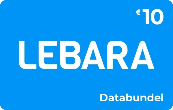 Lebara Online databundel 10 euro