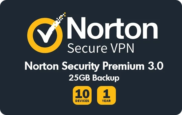 Norton Security Premium 3.0 with 25GB Backup (10 Devices/1 Year) NL/FR (Windows/Mac/iOS/Android)