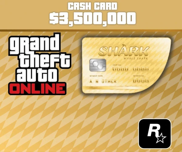 Grand Theft Auto (GTA V) Whale Shark Cash Card (Xbox)