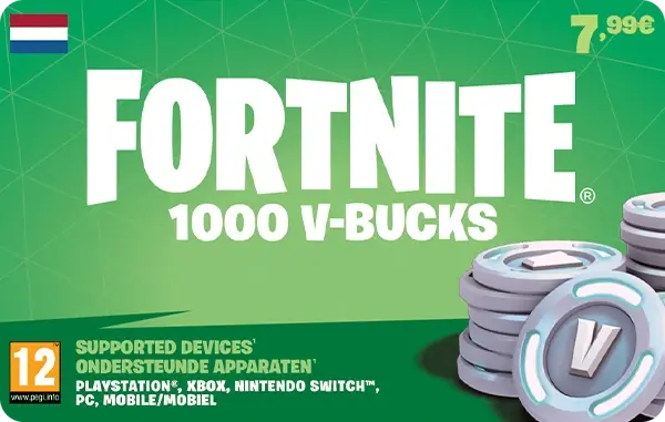 Fortnite 1000 V-Bucks Code