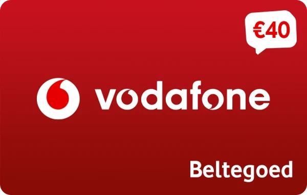 Vodafone beltegoed 40 euro