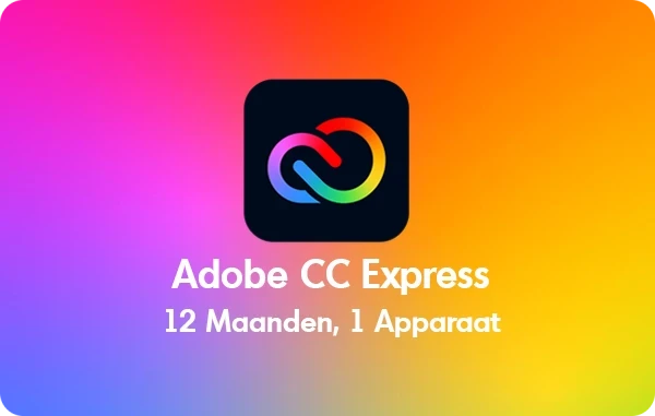 Adobe CC Express - 12 maanden/1 apparaat - Meertalig (PC/Mac)