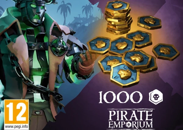Sea of Thieves Seafarer's Ancient Coin Pack 1000 Coins (Xbox)