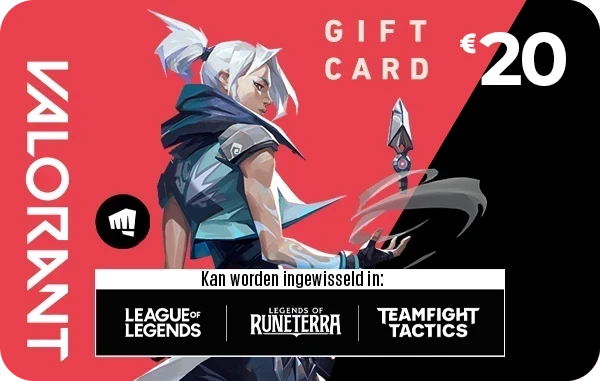 Valorant giftcard 20 euro