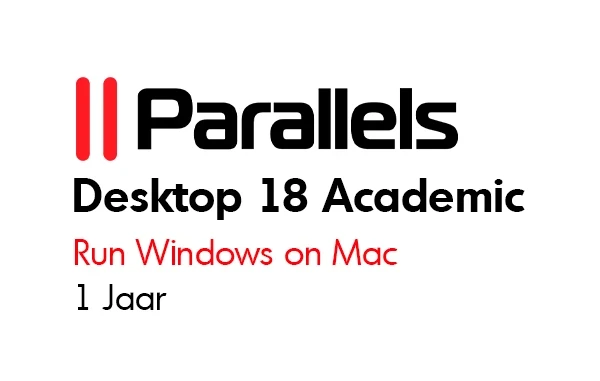 Parallels Desktop 18 - Academic (1 jaar)