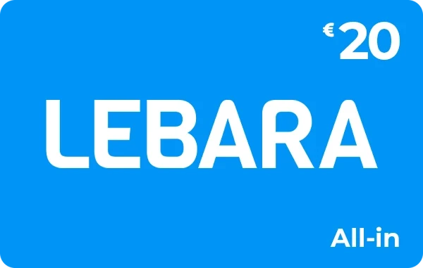 Lebara All-in beltegoed 20 euro