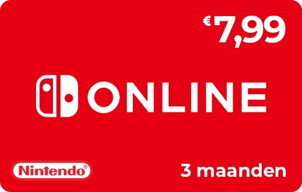 Nintendo Switch Online abonnement 3 maanden