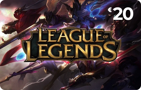 League of Legends giftcard 20 euro