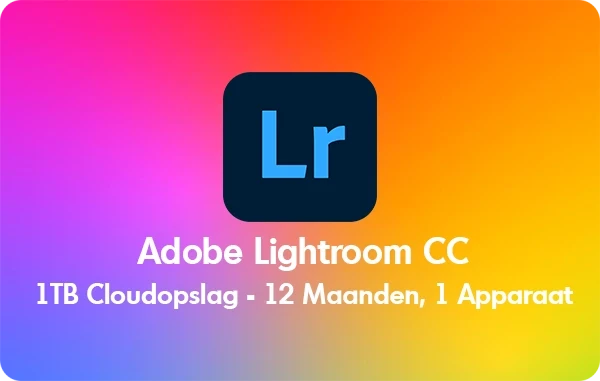 Adobe Lightroom CC - 1TB cloudopslag - 12 maanden/1 apparaat - Meertalig (PC/MAC)
