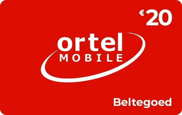 Ortel Mobile beltegoed 20 euro