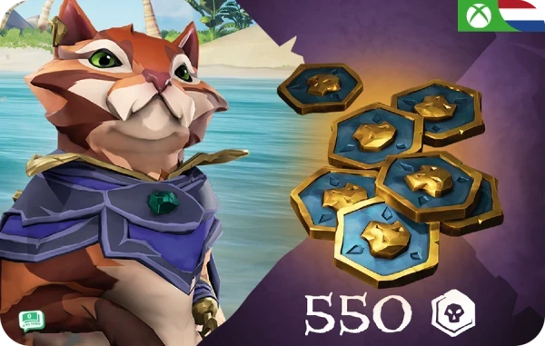 Sea of Thieves Castaway's Ancient Coin Pack 550 Coins (Xbox)