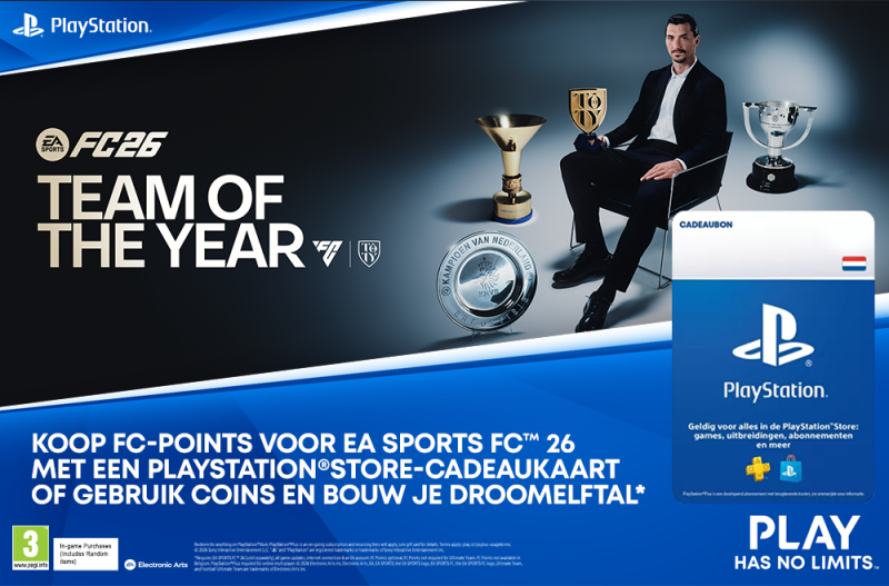 Koop nu PlayStation tegoed!