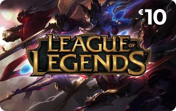 League of Legends giftcard 10 euro