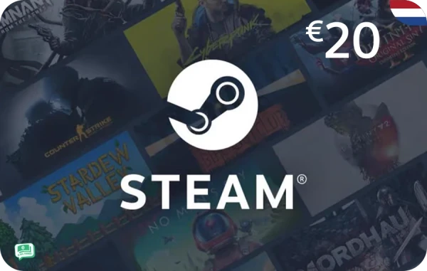 Steam giftcard 20 euro