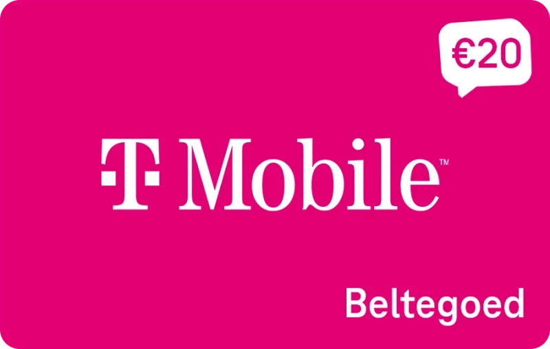 T-Mobile beltegoed 20 euro