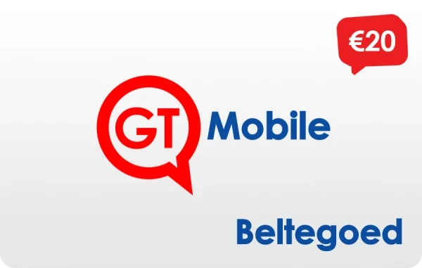 GT Mobile beltegoed 20 euro
