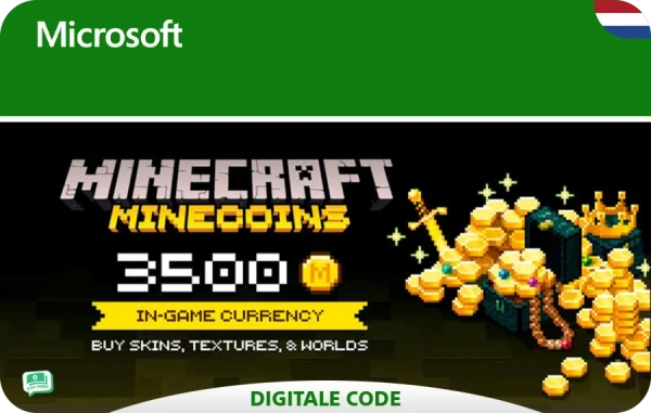 Xbox Minecraft 3500 Coins