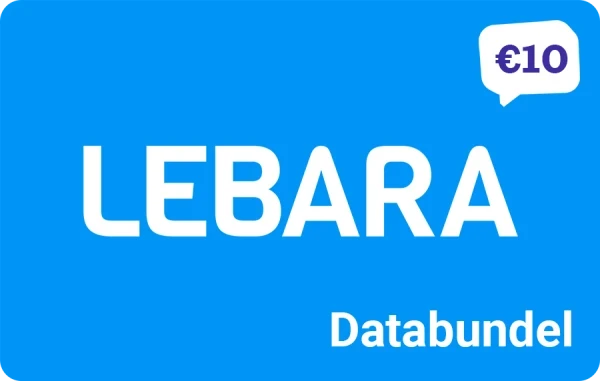 Lebara Online databundel 10 euro