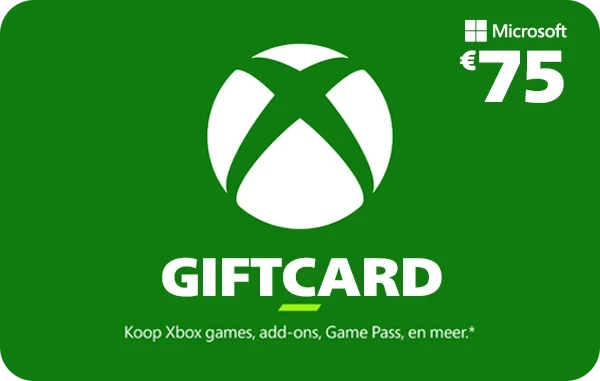 Xbox Gift Card 75 euro