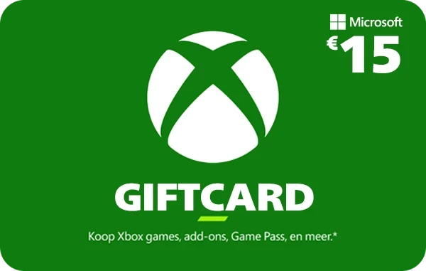 Xbox Gift Card 15 euro