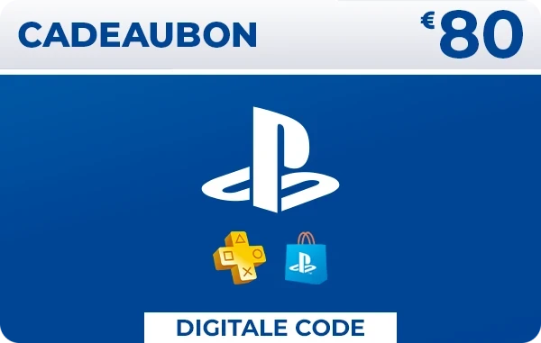 PlayStation kaart 80 euro (cadeaubon)