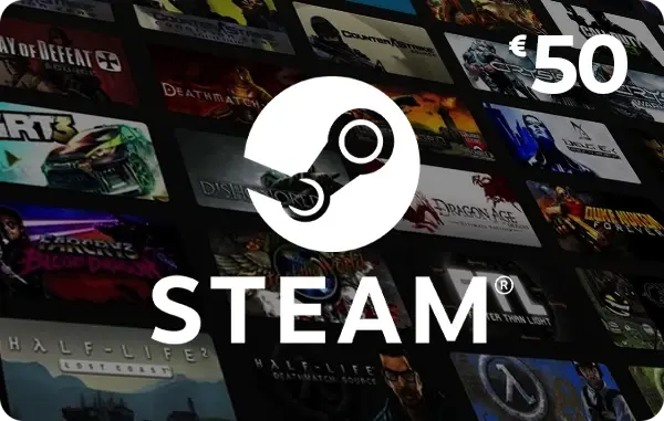 Steam giftcard 50 euro