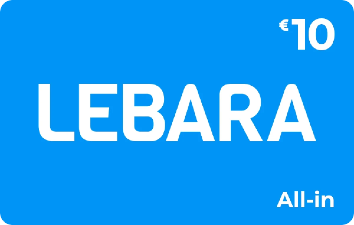 Lebara All-in beltegoed 10 euro