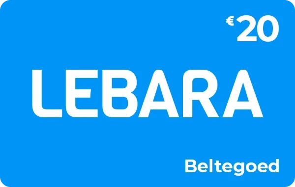 Lebara Mobile beltegoed 20 euro = 40 euro