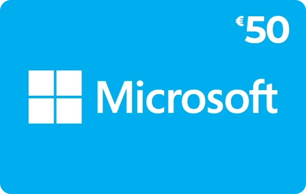 Microsoft Giftcard 50 euro