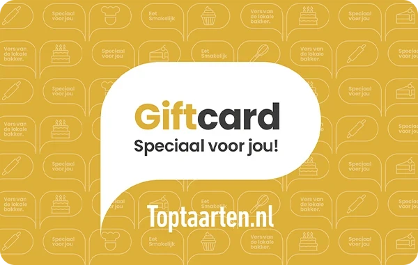 Toptaarten Cadeaukaart