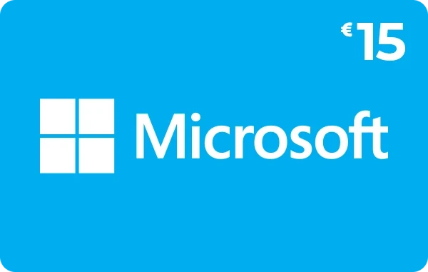 Microsoft Giftcard 15 euro